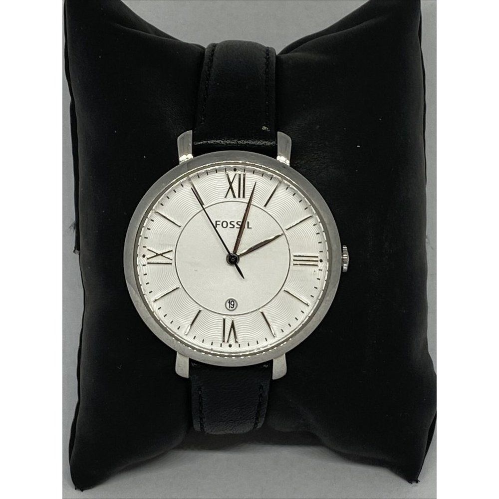 Fossil Jacqueline ES3972 Women's Black Leather Ana